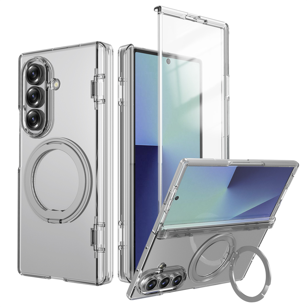Magnetic Charging Stand - 360 ° حافظة هاتف بمفصلة مغناطيسية