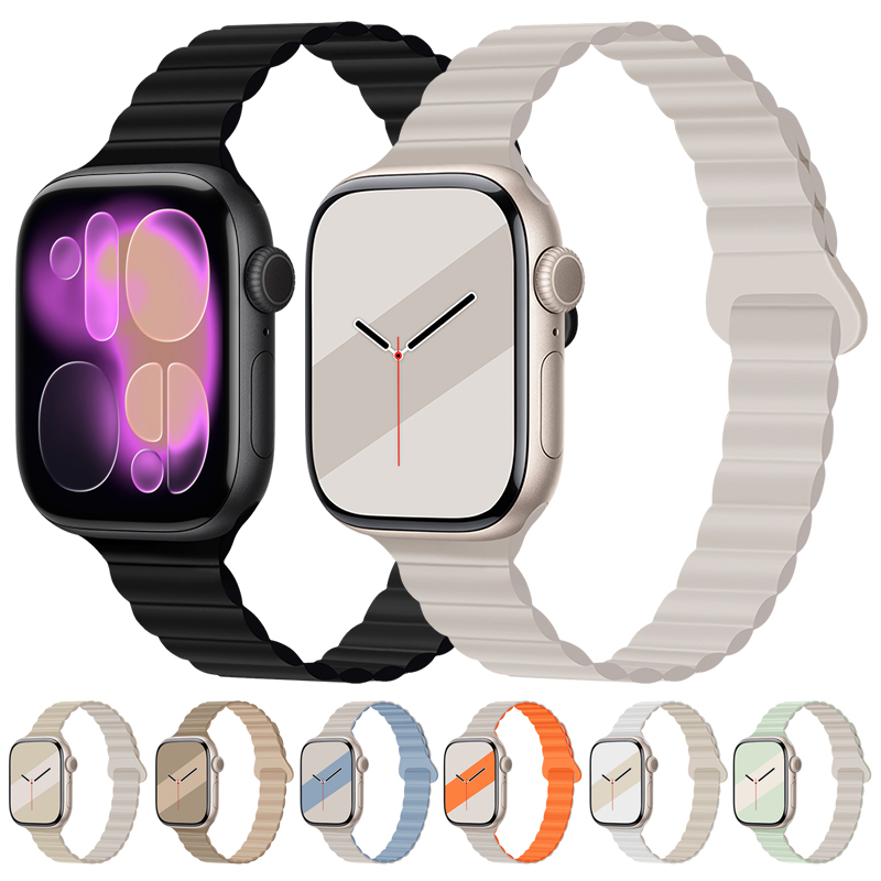 Accessories With Watch - المرأة سليم سيليكون حزام حزام المغناطيسي