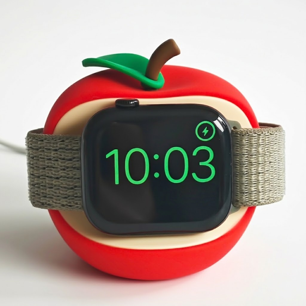 Watch Charging Dock - حامل شحن سيليكون لساعة أبل سيريز