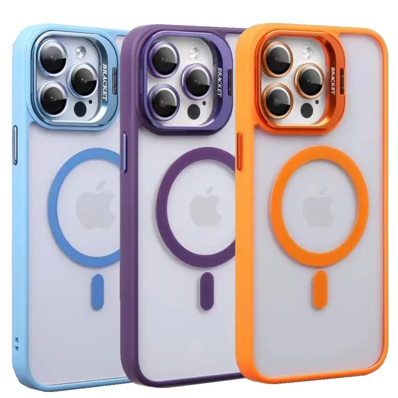 Magnetic Charging Stand - حافظة أنيقة مع حامل حلقي متوافقة