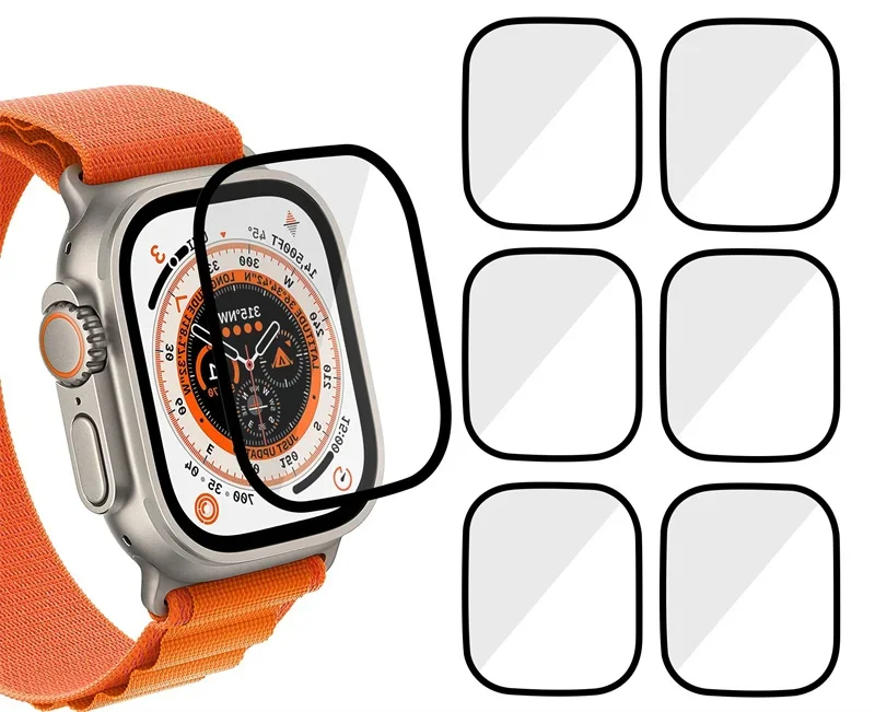 Smartwatch Case - واقي شاشة ثلاثي الأبعاد من الزجاج