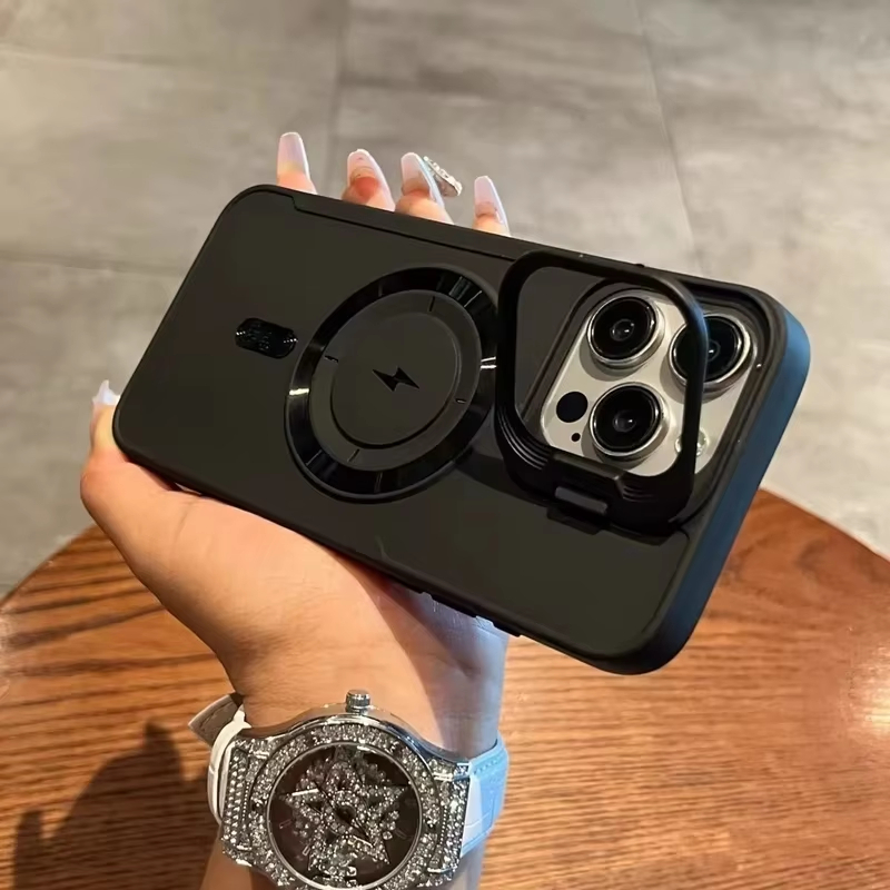 Magnetic Charging Stand - حامل جديد مع مسند لهاتف آيفون