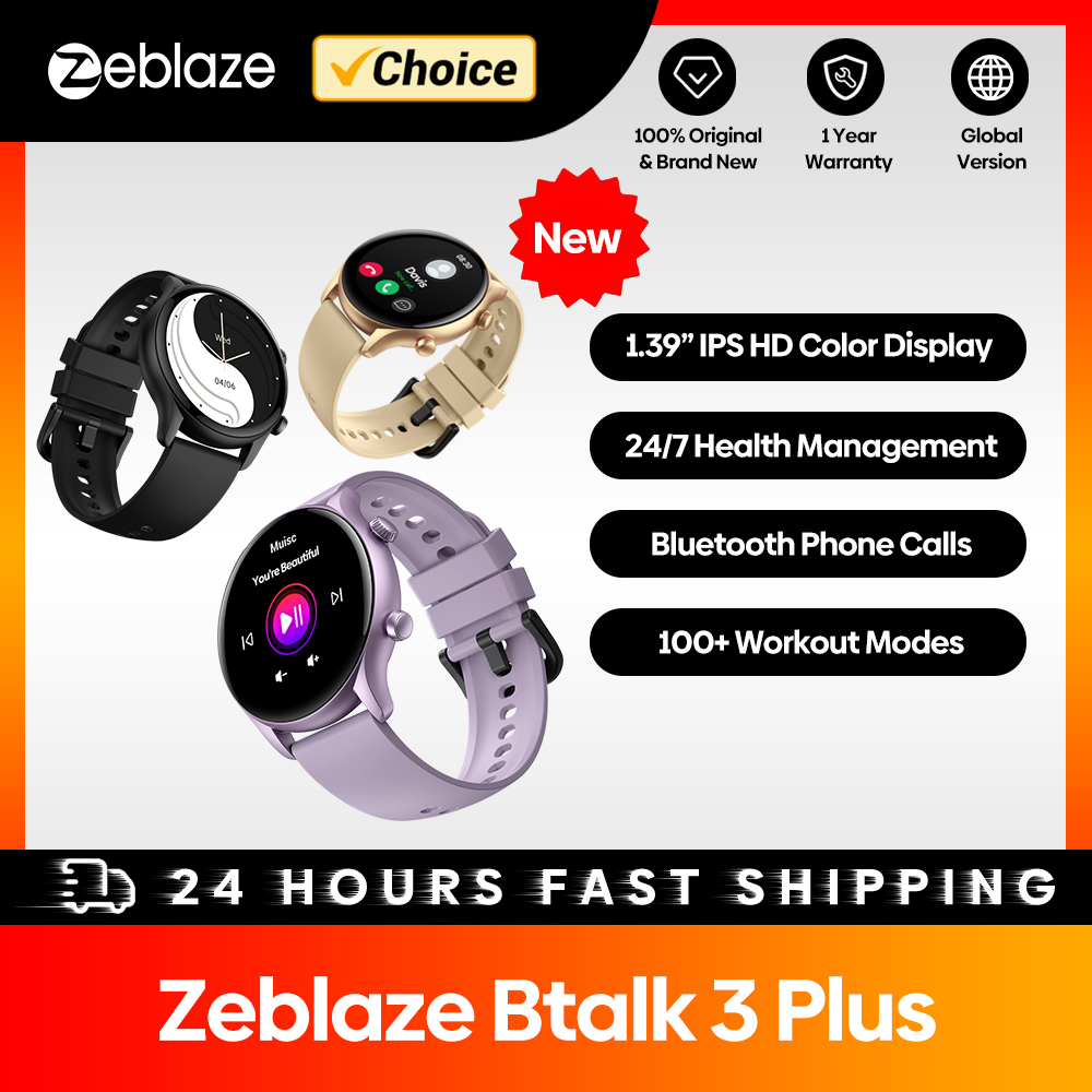 Smartwatch Face - ساعة ذكية جديدة Zeblaze Btalk 3