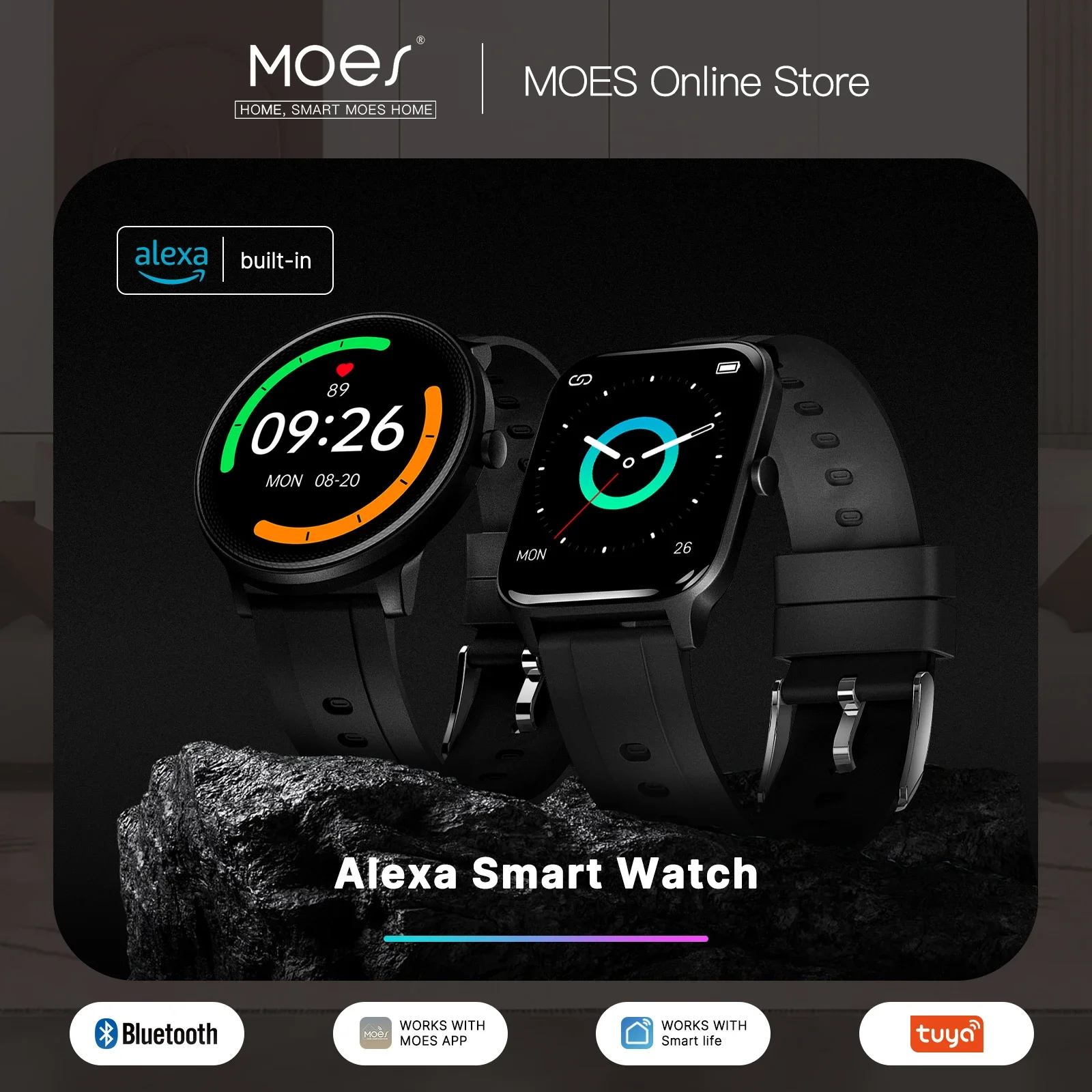 Smartwatch Touch - ساعة ذكية مع متتبع لياقة بدنية