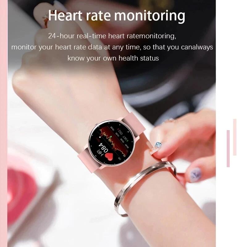 ساعة ذكية للنساء من LIGE مع تو - مراجعة Smartwatch Face وسعره