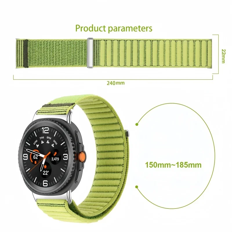 حزام نايلون قابل للتنفس لساعة  - مراجعة Solo Loop Strap وسعره