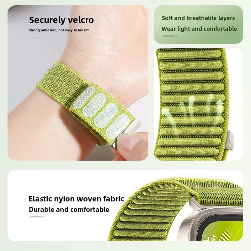 حزام نايلون قابل للتنفس لساعة  - مراجعة Solo Loop Strap وسعره