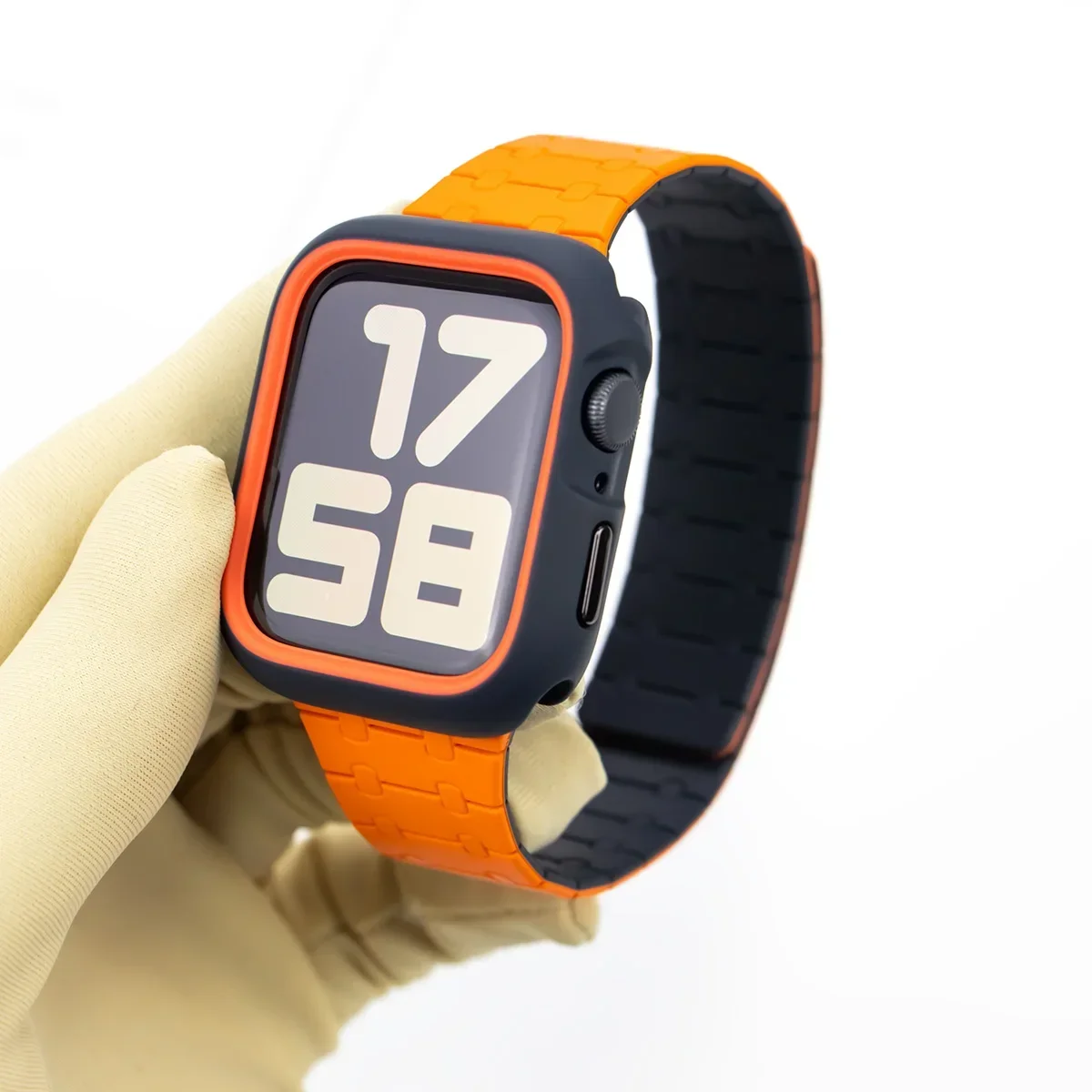 حافظة من البولي يوريثان + حزام - مراجعة Smartwatch Case وسعره