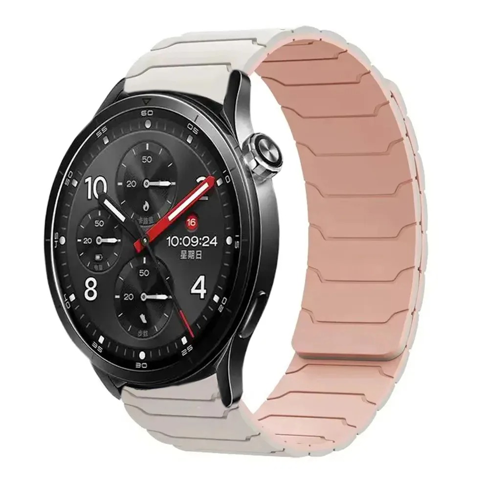حزام سيليكون مغناطيسي 20 مم 22 - مراجعة Xiaomi Smartwatch S4 Accessories وسعره