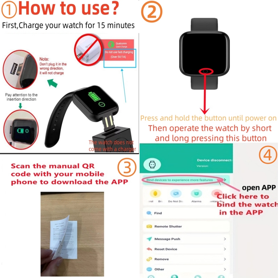 2024 جديد لساعة ذكية متعددة ال - مراجعة Smartwatch Touch وسعره