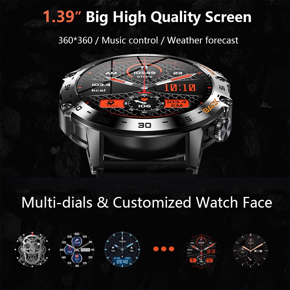 ساعة ذكية فاخرة للرجال من MEVA - مراجعة Smartwatch Store وسعره