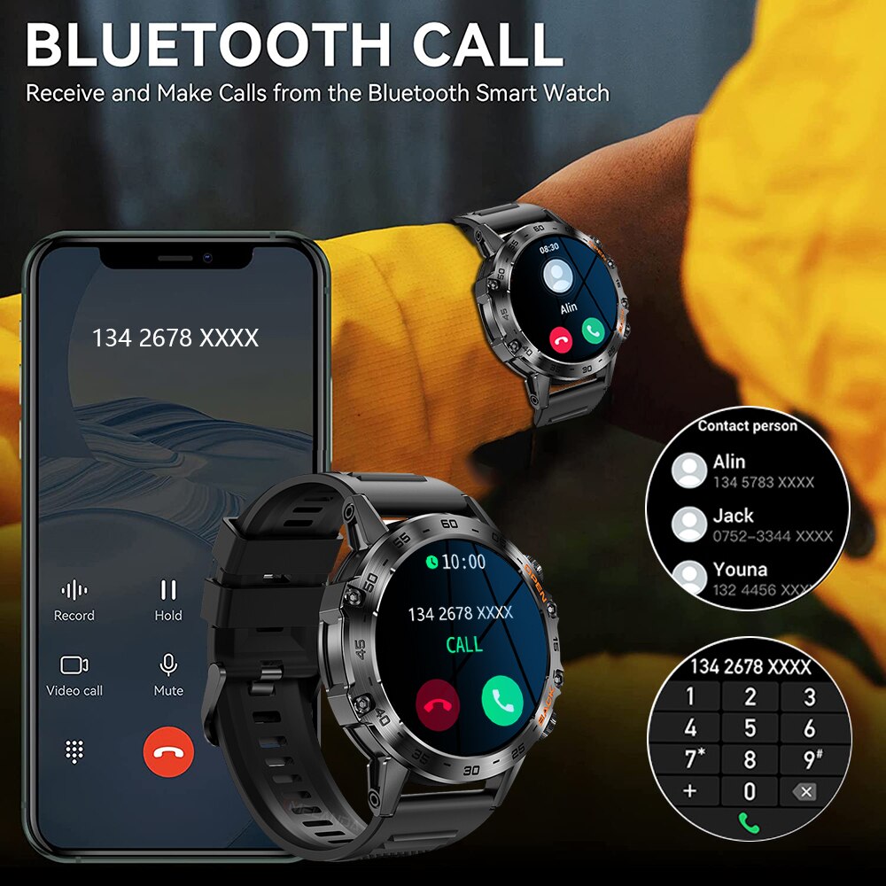 ساعة ذكية فاخرة للرجال من MEVA - مراجعة Smartwatch Store وسعره