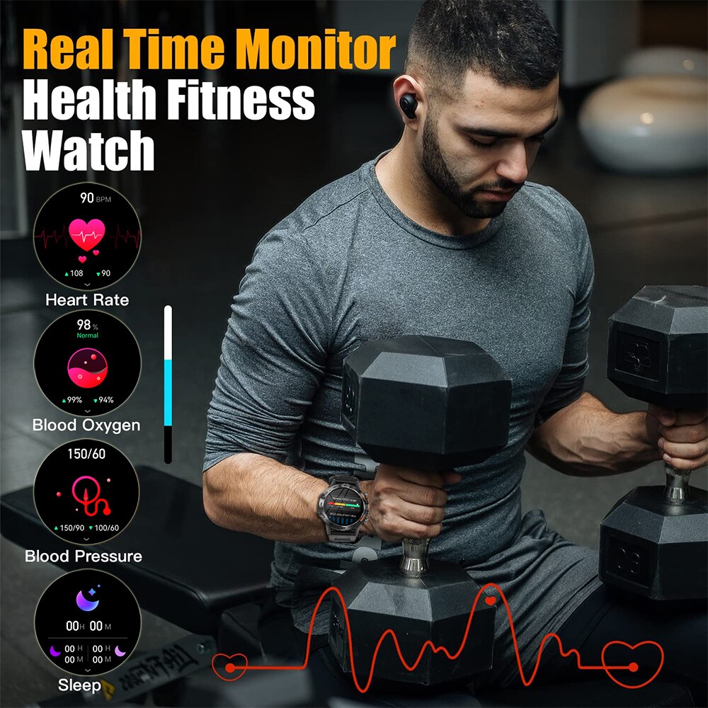 ساعة ذكية فاخرة للرجال من MEVA - مراجعة Smartwatch Store وسعره