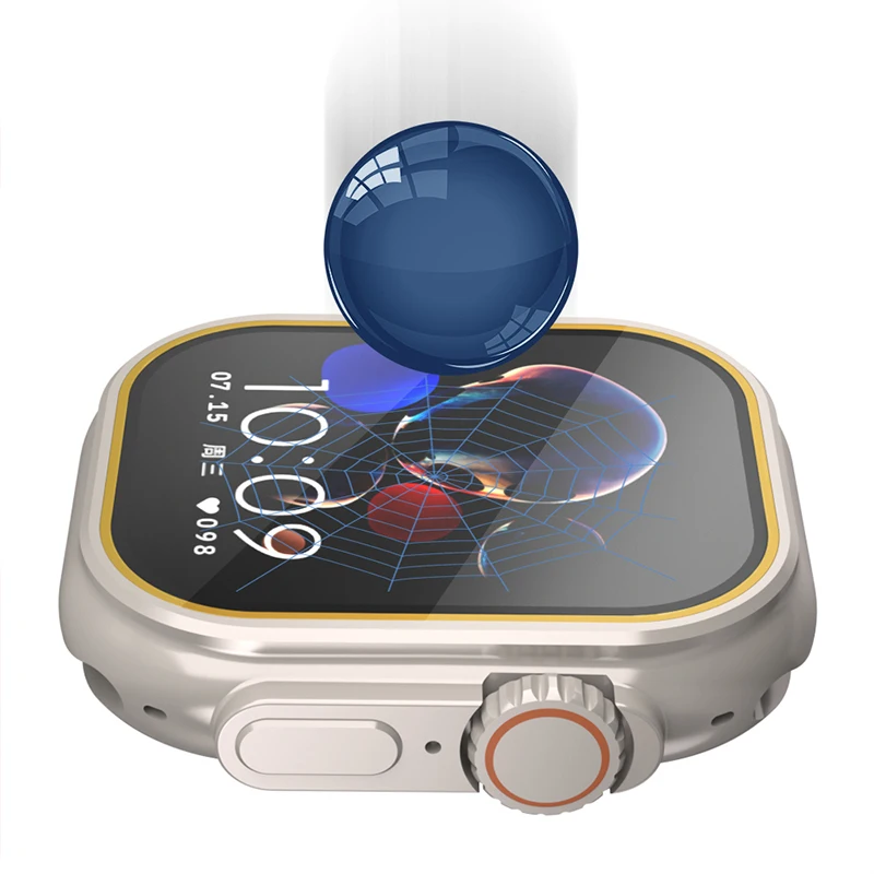 طبقة من الزجاج المقسى لساعة أب - مراجعة Smartwatch Straps & Accessories وسعره