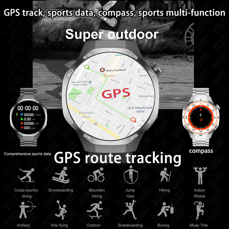 2026 جديد ساعة BOXUXING 5 ماكس - مراجعة Smartwatch Face وسعره