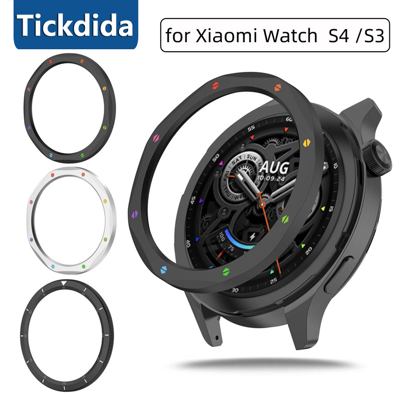 حافظة حلقية معدنية لساعة Xiaom - مراجعة Xiaomi Smartwatch S4 Accessories وسعره