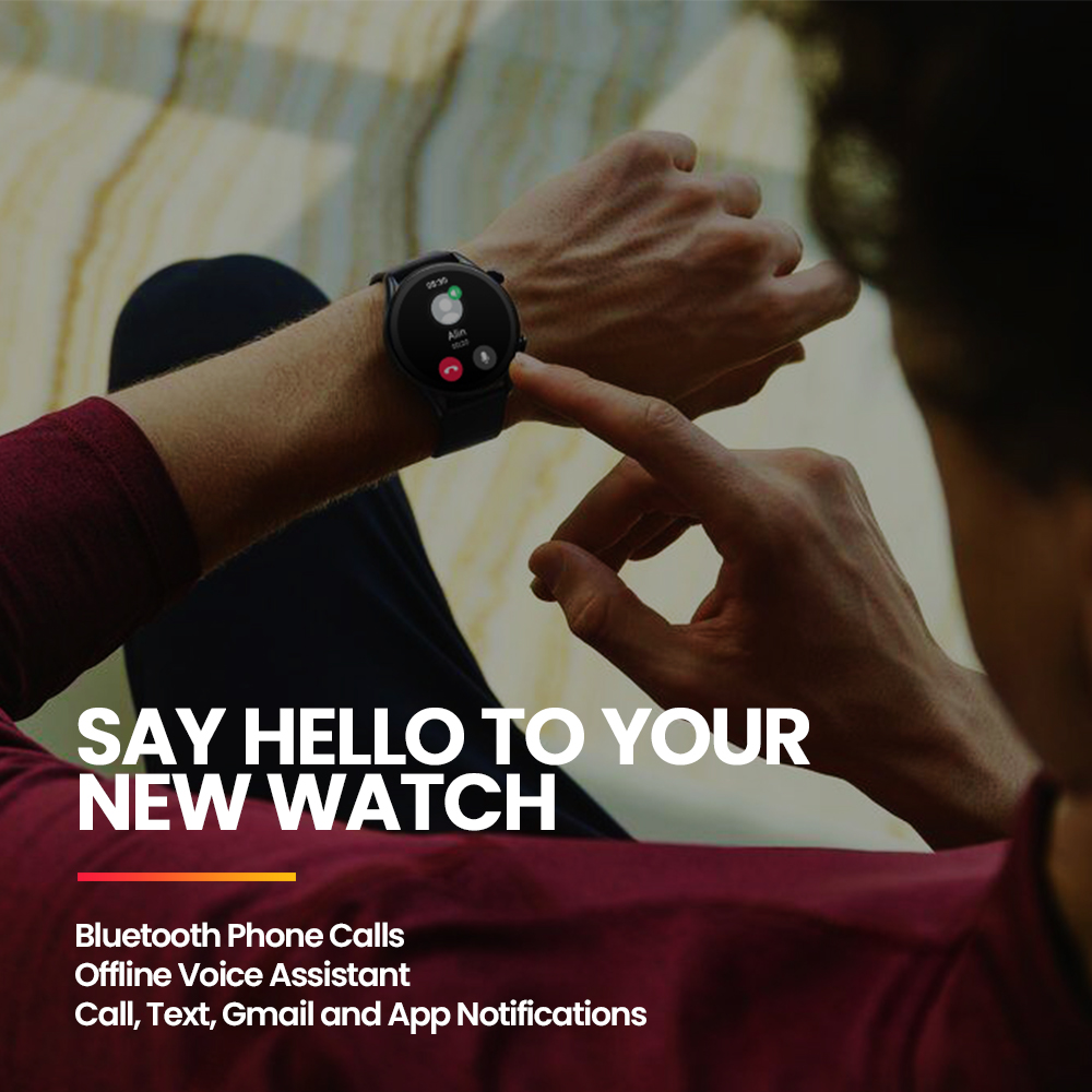 ساعة ذكية جديدة Zeblaze Btalk  - مراجعة Smartwatch Face وسعره