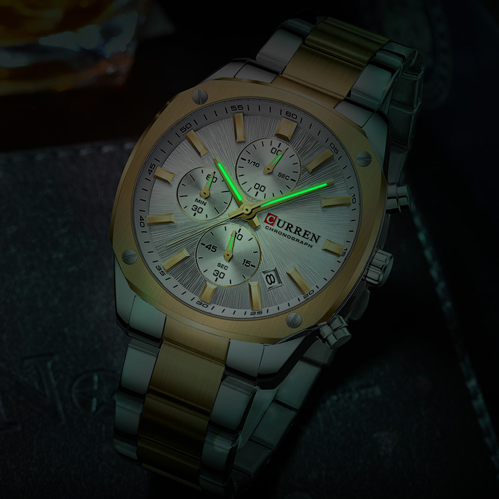 ساعة رياضية رجالية عصرية من CU - مراجعة Accessories With Watch وسعره