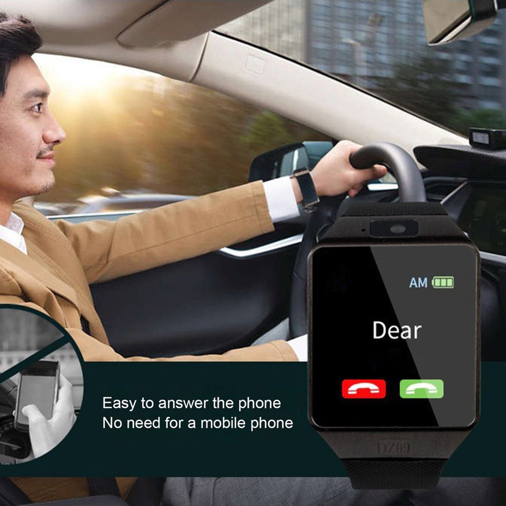 ساعة ذكية DZ09 بشاشة لمس وكامي - مراجعة Smartwatch Face وسعره
