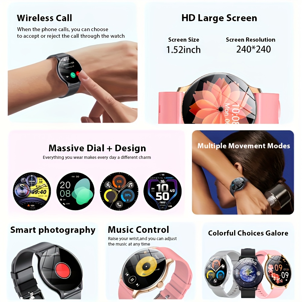 LAXASFIT Outsport ساعة ذكية بل - مراجعة Smartwatch Face وسعره