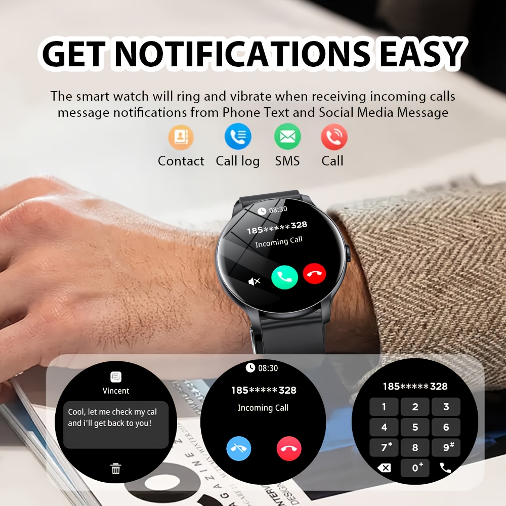 LAXASFIT Outsport ساعة ذكية بل - مراجعة Smartwatch Face وسعره