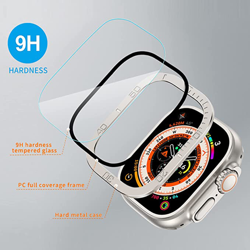 واقي شاشة لساعة أبل الترا 49 م - مراجعة Smartwatch Case وسعره