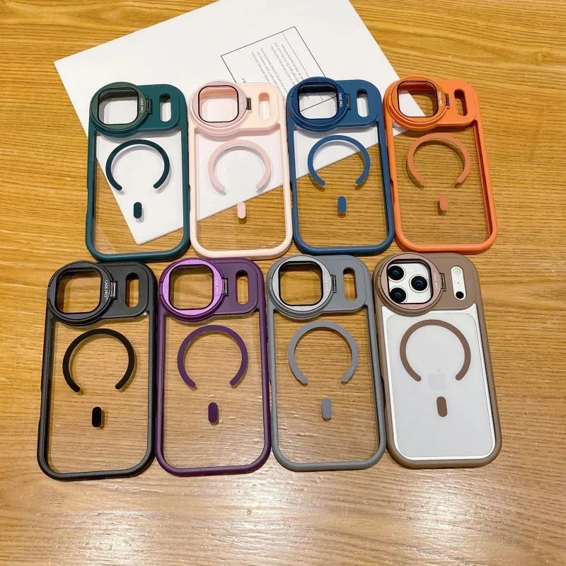 غطاء خلفي شفاف مع حامل كاميرا  - مراجعة Magnetic Charging Stand وسعره